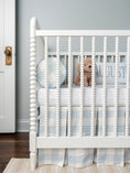 Load image into Gallery viewer, Pleated Crib Skirt