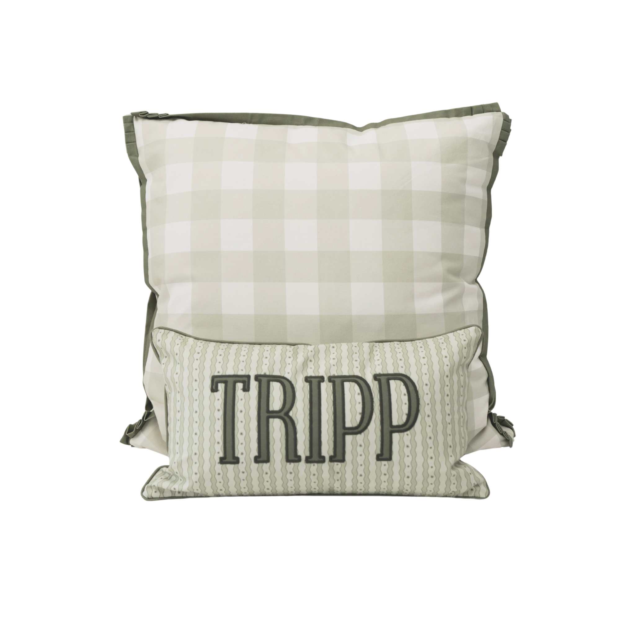 Bundle: Euro Pillow + 12x20 Personalized Pillow