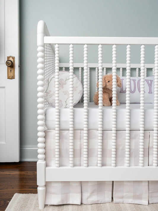 Pleated Crib Skirt